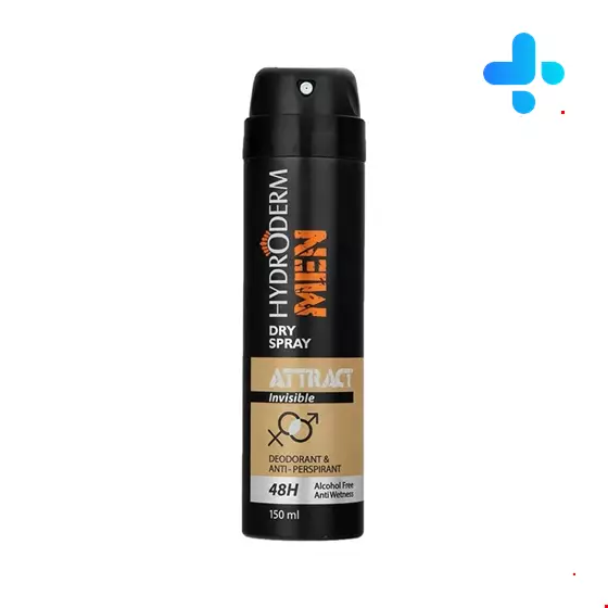 Hydroderm Deodorant and Anti Perspirant Dry Spray Attract Model 150 ml