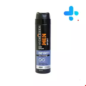 اسپری دئودورانت و آنتی پرسپیرانت مردانه مدل Infinity هیدرودرم حجم 150 میلی لیتری