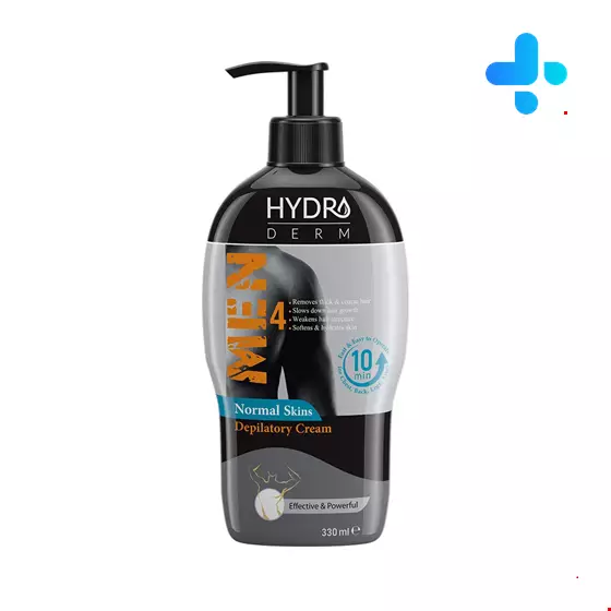 Hydroderm Men Depilatory Cream for Sensitive Skins 330 ml