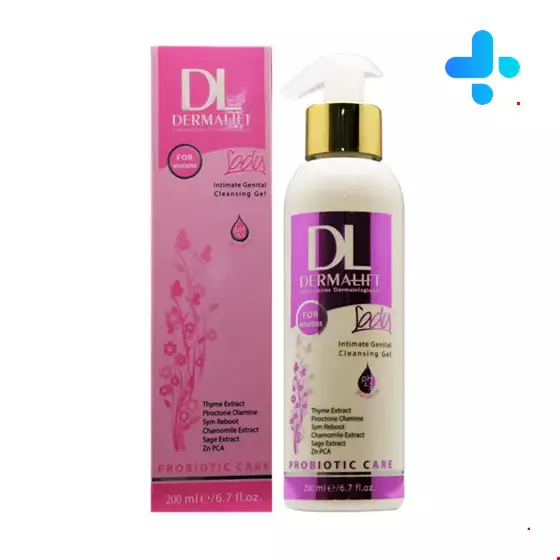 Intimate Genital Cleansing Gel For Maidens Dermalift 200 ml