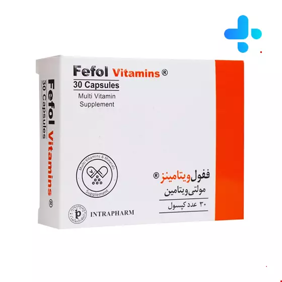Intrapharm Fefol Vitamins 30 Capsules