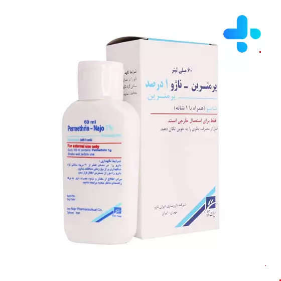 Iran Najo Permethrin 1% Shampoo 60 Ml