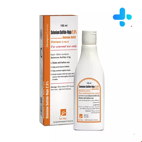 Iran Najo Selenium Sulfide 2.5% Shampoo