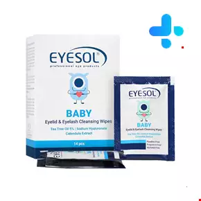 Eyesol Child Eyelid and Eyelash Cleansing Pad 14 count