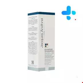 شامپو ضد شوره موهای چرب ژاک آندرل پاریس 200 میلی لیتری