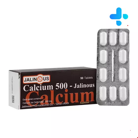 Jalinous Calcium 500 mg 50 Tabs