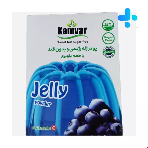 Kamvar Blueberry Jelly Powder without Sugar 36 gr