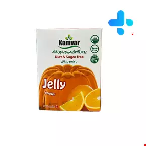 Kamvar Orange Jelly Powder without Sugar 36 gr