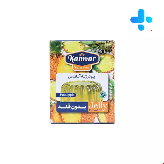 Kamvar Pineapple Jelly Powder without Sugar 36 gr