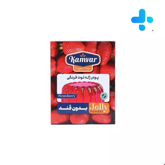 Kamvar Strawberries Jelly Powder without Sugar 36 gr