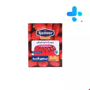 Kamvar Strawberries Jelly Powder without Sugar 36 gr