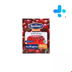 Kamvar Sour cherry Jelly Powder without Sugar 36 gr