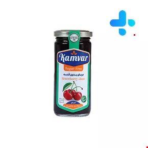 Kamvar Sugar Free Sour Cherry Jam 280 g