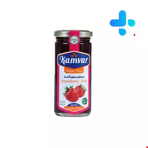 Kamvar Sugar Free Strawberry Jam 280 g