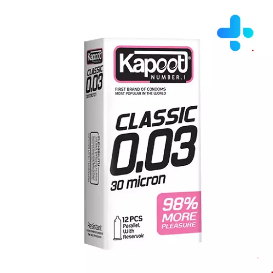 Kapoot Classic 0.03 micron 12 Condom