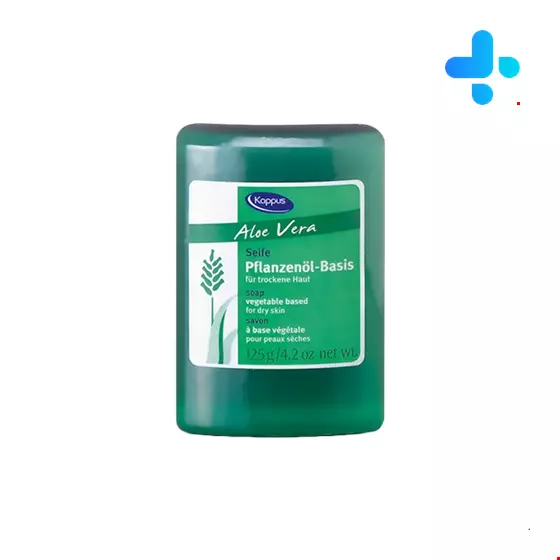 Kappus Aloe Vera Soap For Dry And Damaged Skins 125 ml