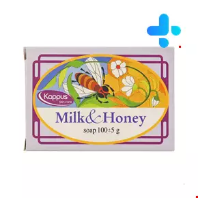 صابون حاوی پروتئین شیر و عسل کاپوس 100 گرمی
