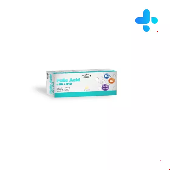 Karen Folic Acid And B6 And B12 30Tablets