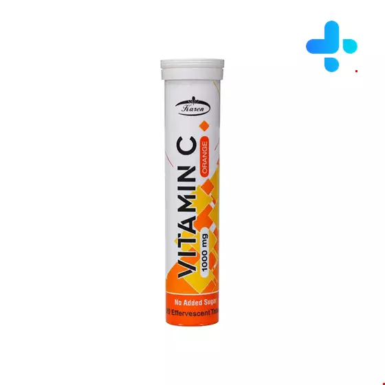 Karen Vitamin C 1000mg  20 Effervescent Tablets