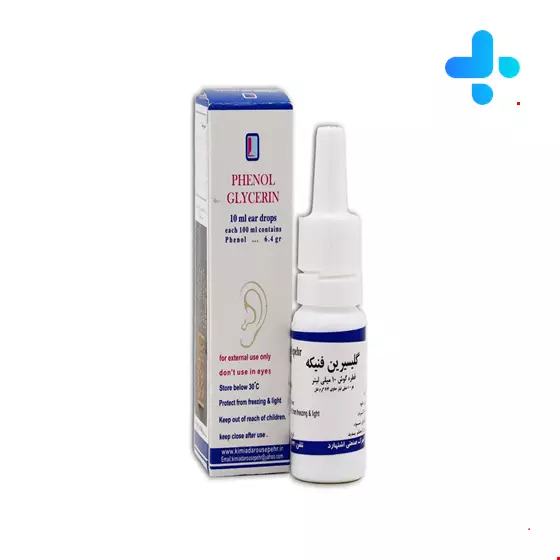 Kimia Daru Sepehr Phenol Glycerin Ear Drop 10 ml