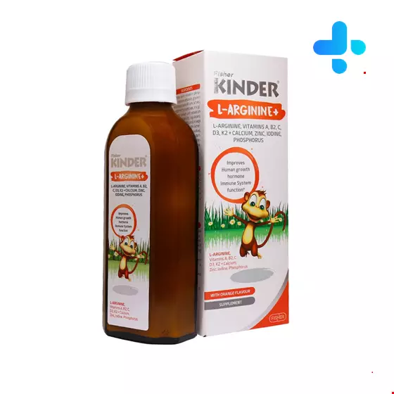 Fisher Kinder L Arginine Plus Syrup 200 Ml 
