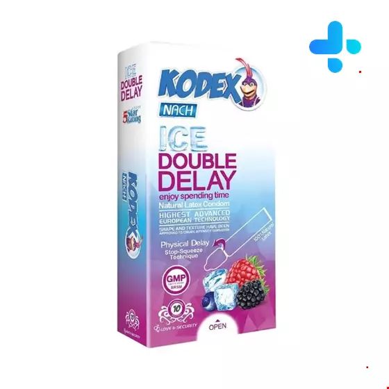 Nach Kodex Ice Double Delay Condom 10 pcs