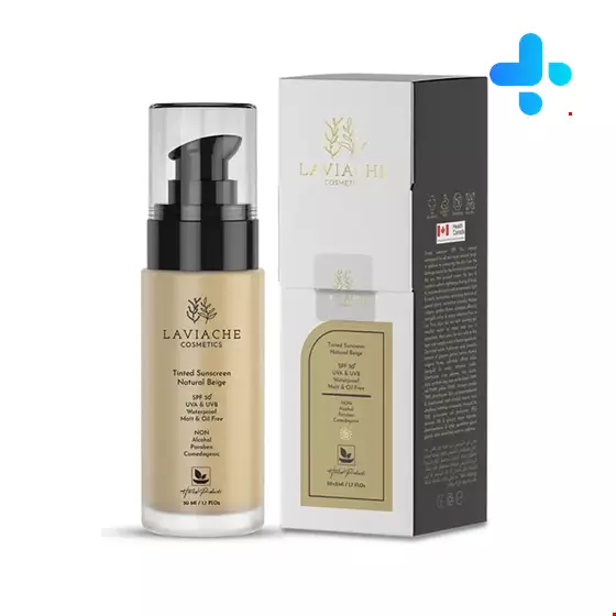Laviache natural beige Spf50 Sunscreen 60 ml