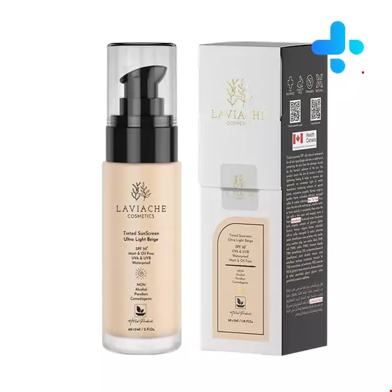Laviache Ultra light beige beige Spf50 Sunscreen 60 ml