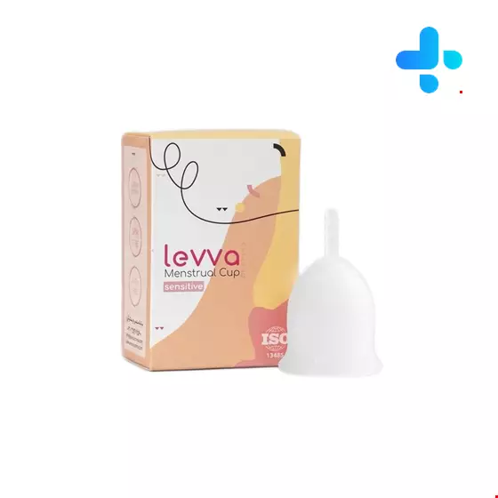 Levva Menstrual Cup White Medium Size