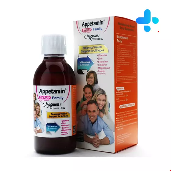 Magnum Vitamins Appetamin Family Syrup 200 ml