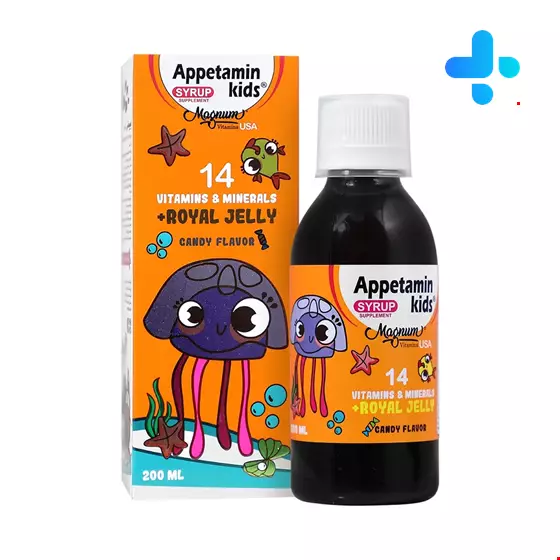 Magnum Vitamins Appetamin Kids Syrup 200 ml