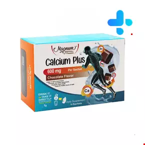 Magnum Vitamins Calcium Plus 600 mg  14 Sachet