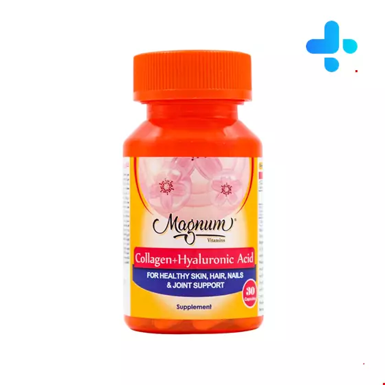 Magnum Vitamins Collagen And Hyaluronic Acid 30 Capsul