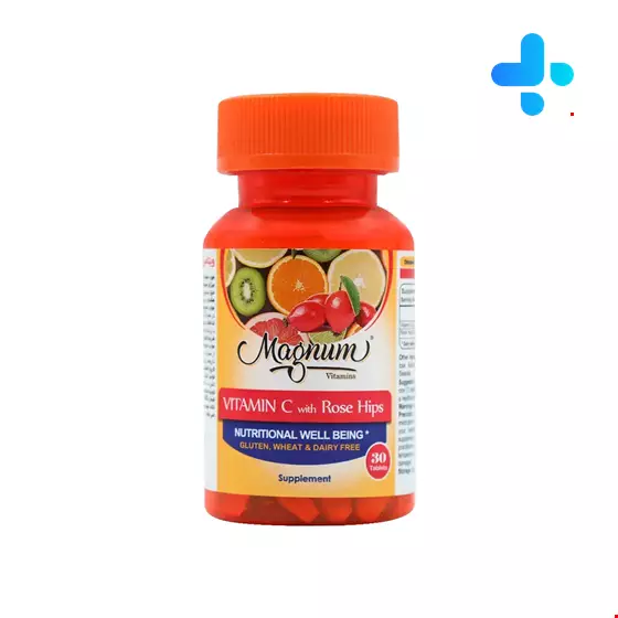 Magnum Vitamins Vitamin C And Rosehips  30 Tabs