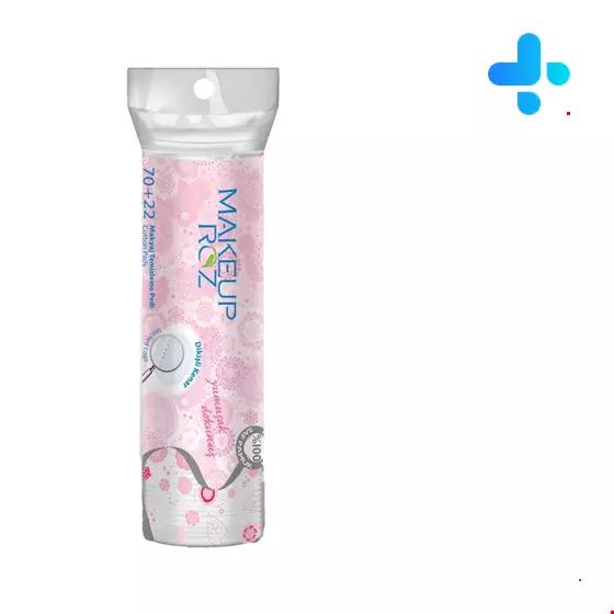 Makeup Rose Makeup Remover Pads  22+70  Pcs