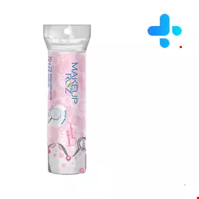 Makeup Rose Makeup Remover Pads  22+70  Pcs