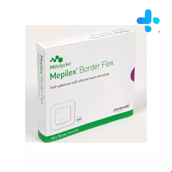 Mapilex Border Flex Foam Dressing 10×10