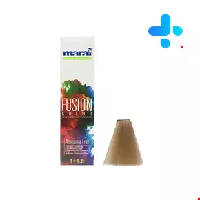 رنگ مو بدون آمونیاک رنگ کره عسلی شماره 9.506 فیوژن مارال 100 میلی لیتری