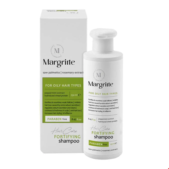 شامپو تقویت کننده مارگریت مخصوص موی چرب، حجم 250 میلی‌لیتر