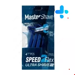 Master Shave Speed 2 Flax Ultra Shave Blade  4 Pcs
