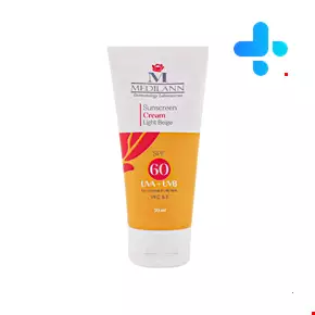 کرم ضد آفتاب رنگی SPF60 مناسب پوست های چرب و معمولی مدیلن 50 میلی لیتری