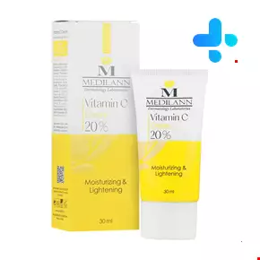 کرم ویتامین C روشن کننده و مرطوب کننده مدیلن ۳۰ میلی لیتری