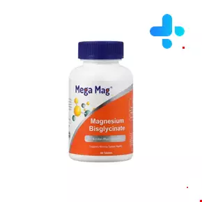 Samar Teb Darman mega mag Magnesium Bisglycinat  60 30 tablets
