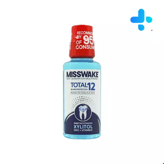 Misswake Total 12 Mouthwash  400 ml