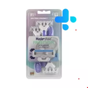 Master Shave 3 Edge Freedom Shaver 3 pcs
