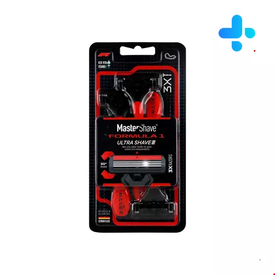  Master Shave Self shaver 3 edges Formula 1 - 3 pcs
