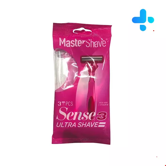  Master Shave Women's self-shaver 3 edges 3 pieces