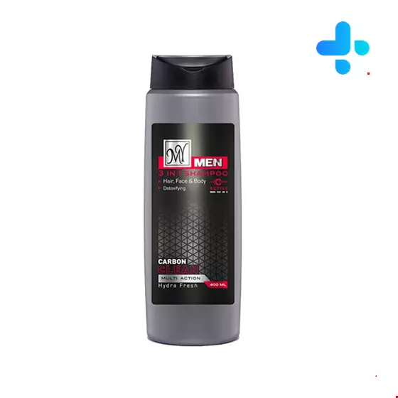 My 3 in 1 Carbon Clean Shampoo for men 400 ml