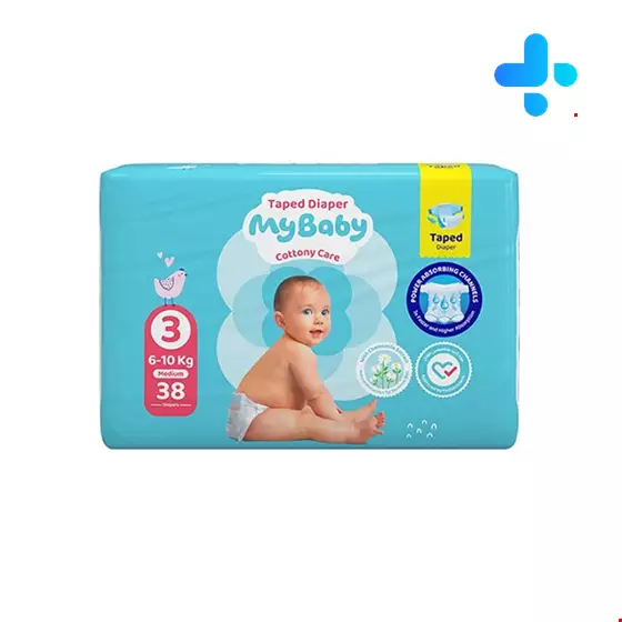 My baby baby 38 diapers size 3