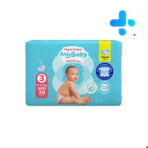 My baby baby 38 diapers size 3